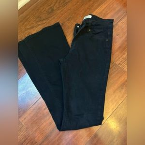 Women’s black kancan flare jeans Excellent condition.